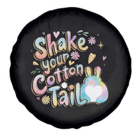 Funny Easter Day Retro Bunny Shake Your Cotton Tail Spare Tire Cover