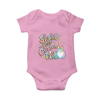Funny Easter Day Retro Bunny Shake Your Cotton Tail Baby Onesie