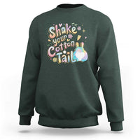 Funny Easter Day Retro Bunny Shake Your Cotton Tail Sweatshirt