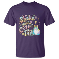 Funny Easter Day Retro Bunny Shake Your Cotton Tail T Shirt