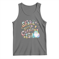 Funny Easter Day Retro Bunny Shake Your Cotton Tail Tank Top
