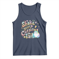 Funny Easter Day Retro Bunny Shake Your Cotton Tail Tank Top