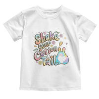 Funny Easter Day Retro Bunny Shake Your Cotton Tail Toddler T Shirt