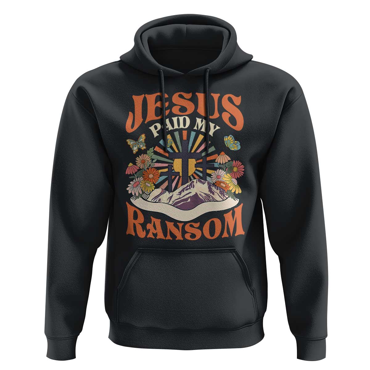 Jesus Paid My Ransom Hoodie Jesus Christian Faith Good Friday Bible Verse