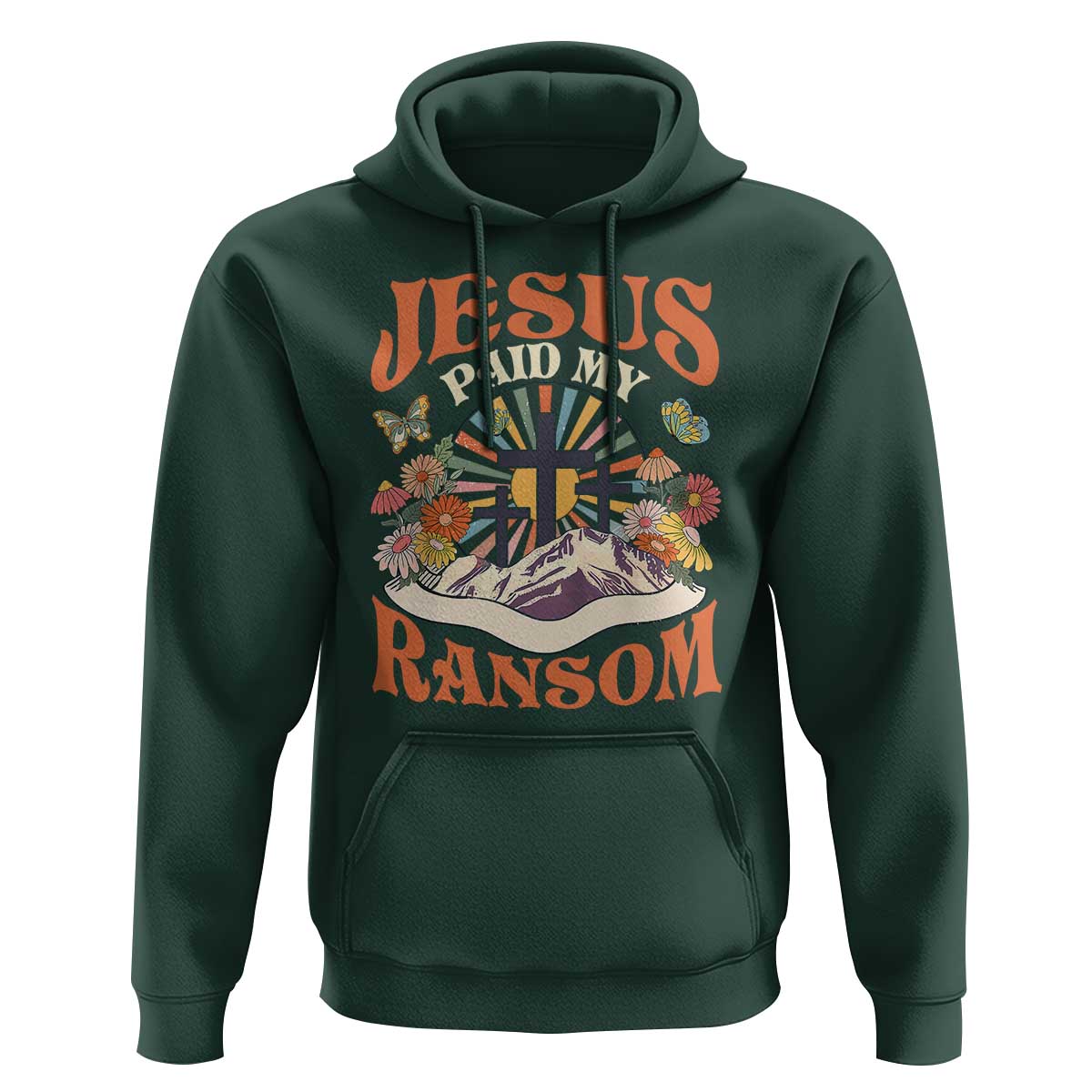 Jesus Paid My Ransom Hoodie Jesus Christian Faith Good Friday Bible Verse