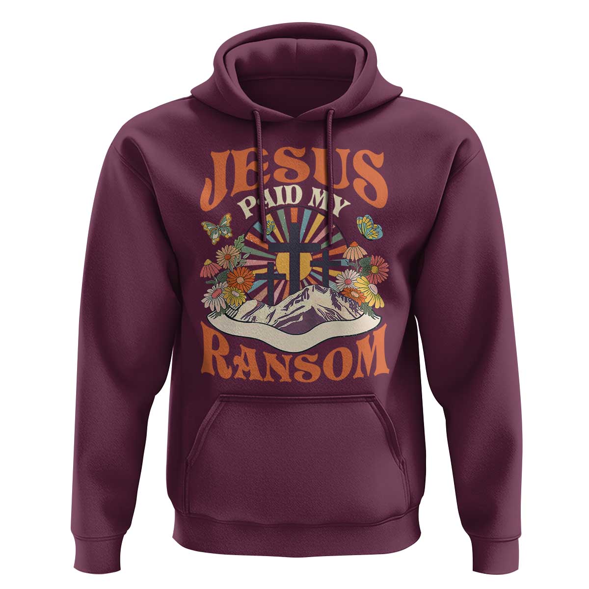 Jesus Paid My Ransom Hoodie Jesus Christian Faith Good Friday Bible Verse