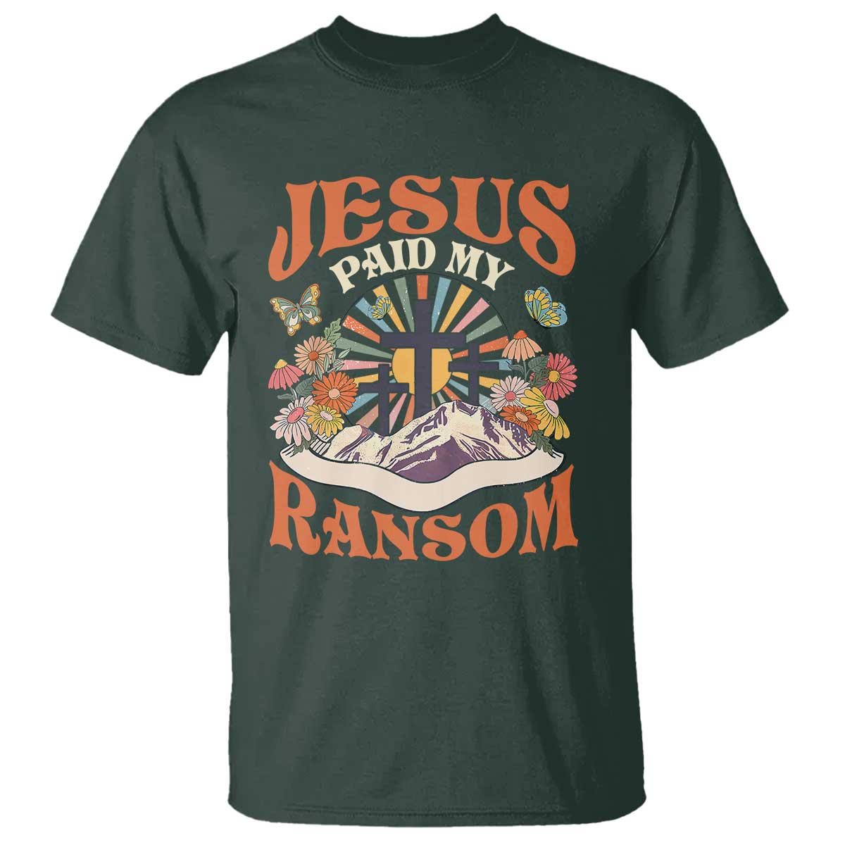 Jesus Paid My Ransom T Shirt Jesus Christian Faith Good Friday Bible Verse