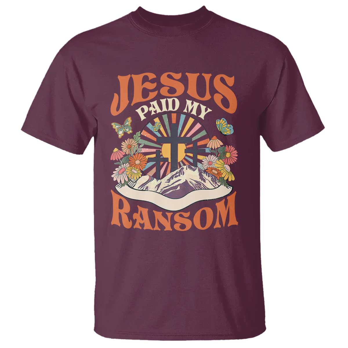 Jesus Paid My Ransom T Shirt Jesus Christian Faith Good Friday Bible Verse