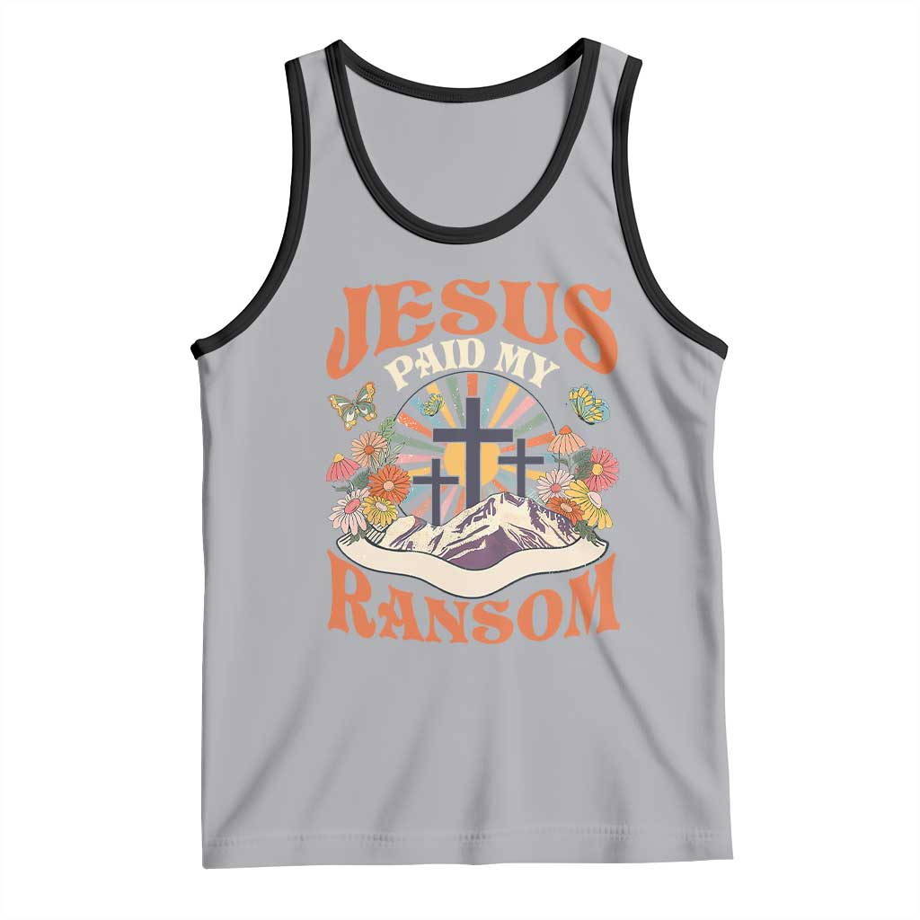 Jesus Paid My Ransom Tank Top Jesus Christian Faith Good Friday Bible Verse
