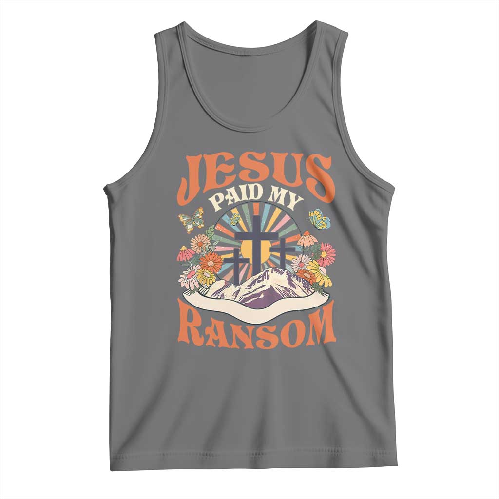 Jesus Paid My Ransom Tank Top Jesus Christian Faith Good Friday Bible Verse