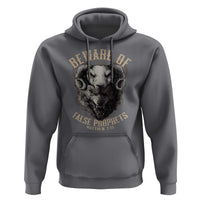 Beware Of False Prophets Hoodie Christian Sheep Wolf