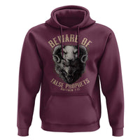 Beware Of False Prophets Hoodie Christian Sheep Wolf
