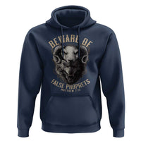 Beware Of False Prophets Hoodie Christian Sheep Wolf