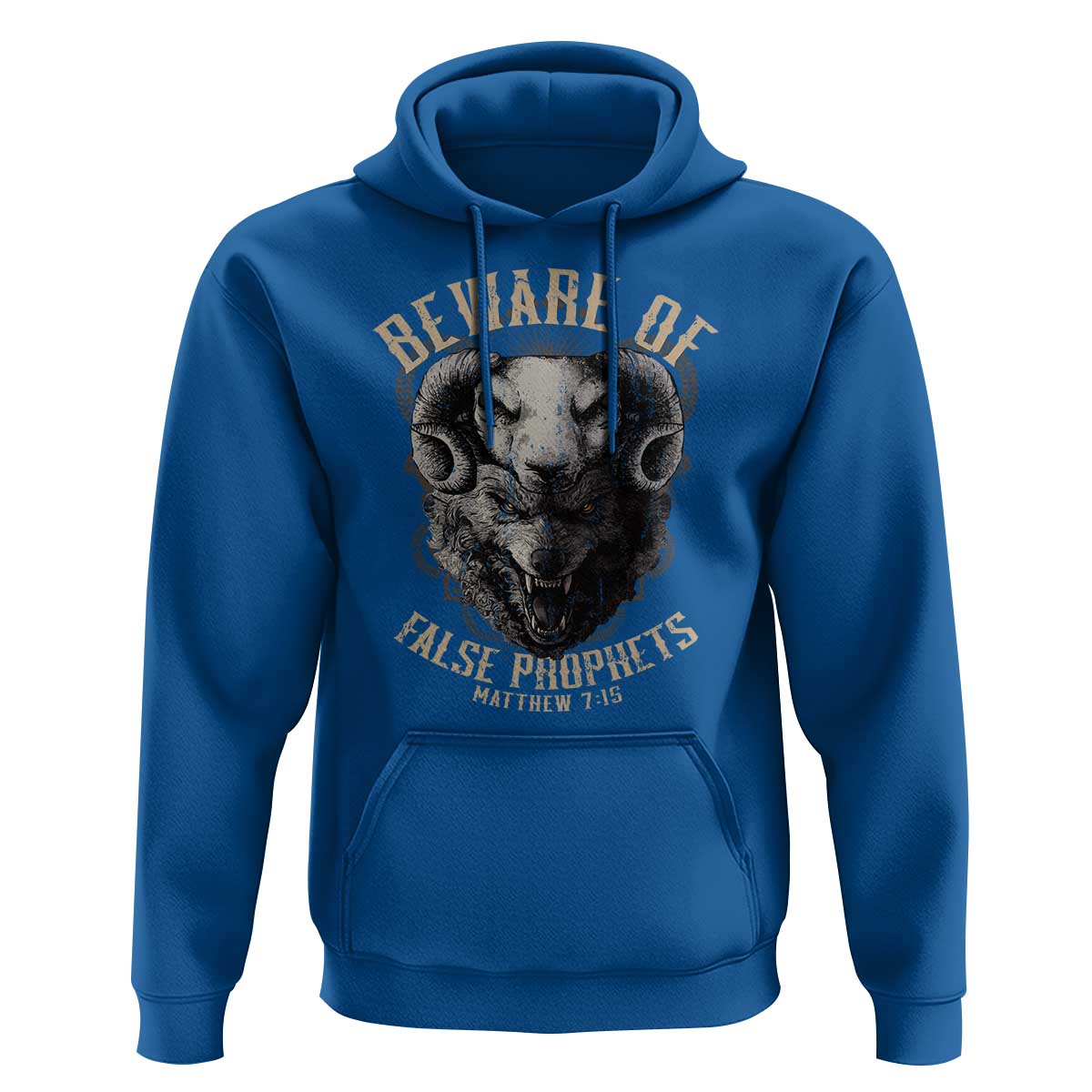 Beware Of False Prophets Hoodie Christian Sheep Wolf
