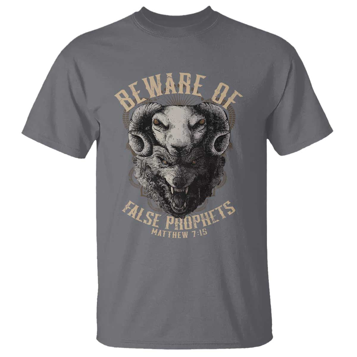 Beware Of False Prophets T Shirt Christian Sheep Wolf