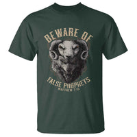 Beware Of False Prophets T Shirt Christian Sheep Wolf