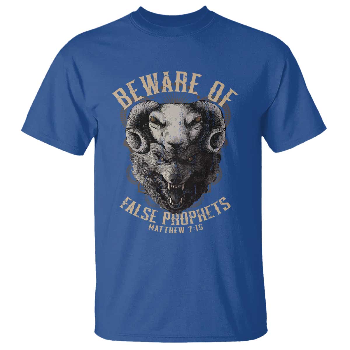 Beware Of False Prophets T Shirt Christian Sheep Wolf