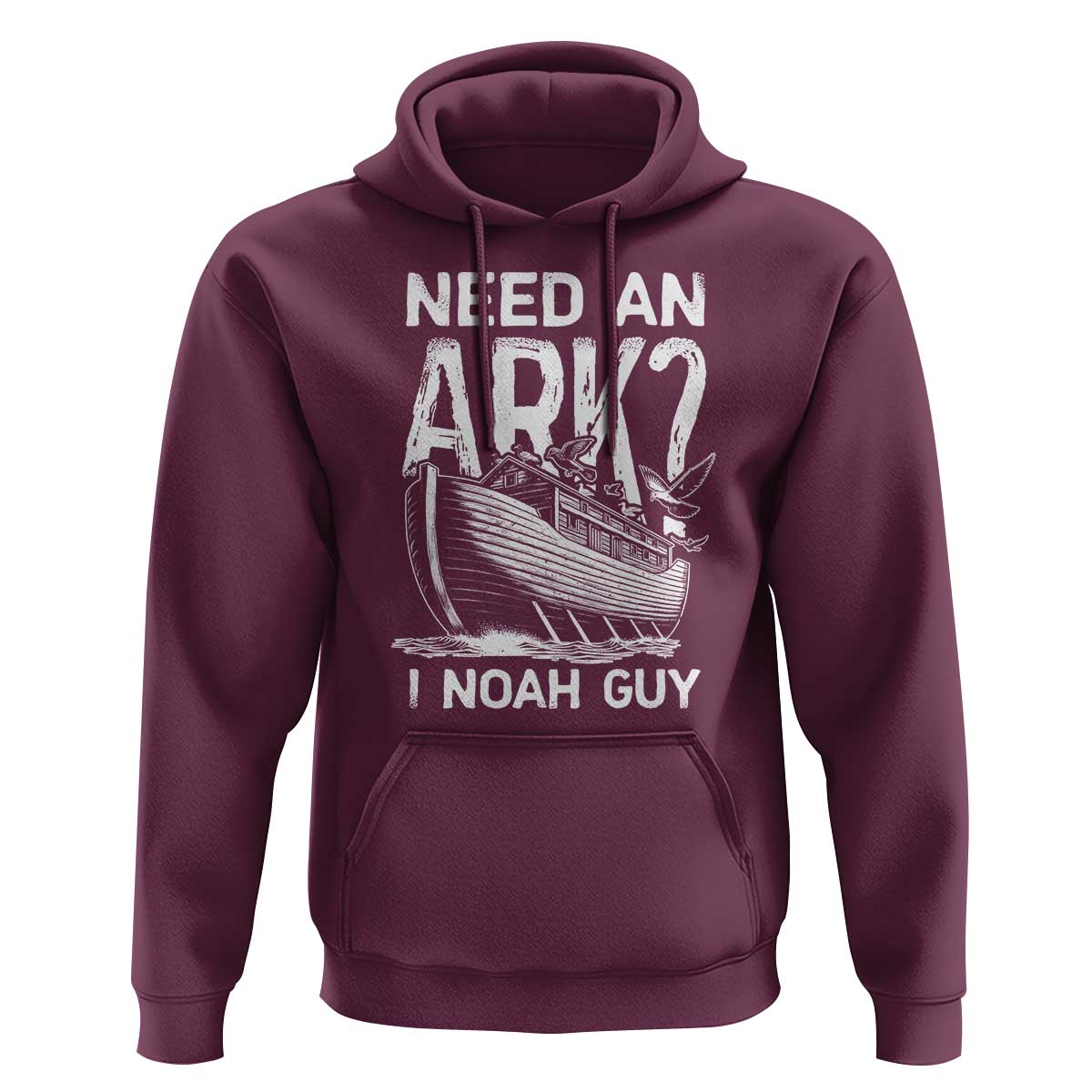 Funny Need An Ark I Noah Guy Hoodie Christian Pun