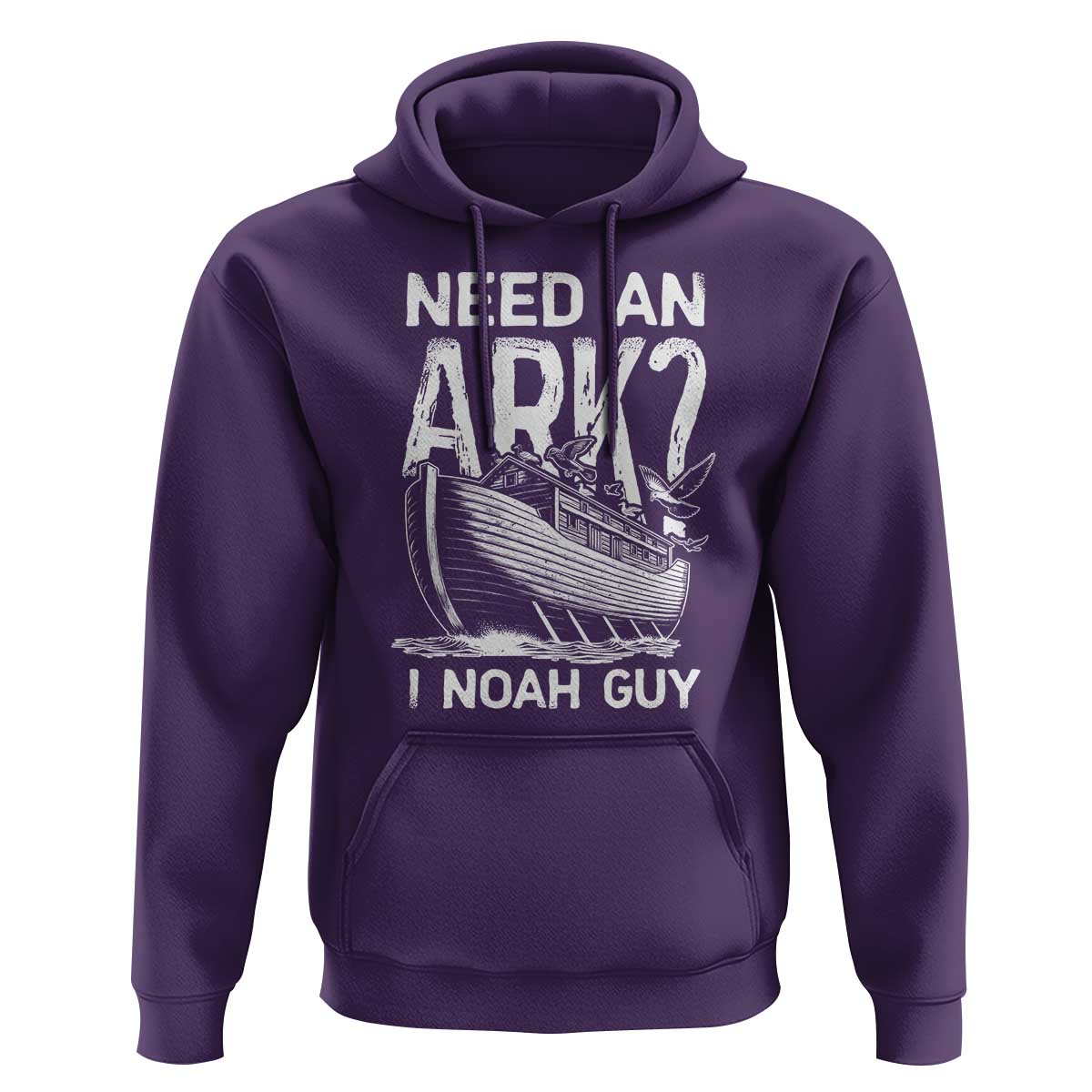 Funny Need An Ark I Noah Guy Hoodie Christian Pun