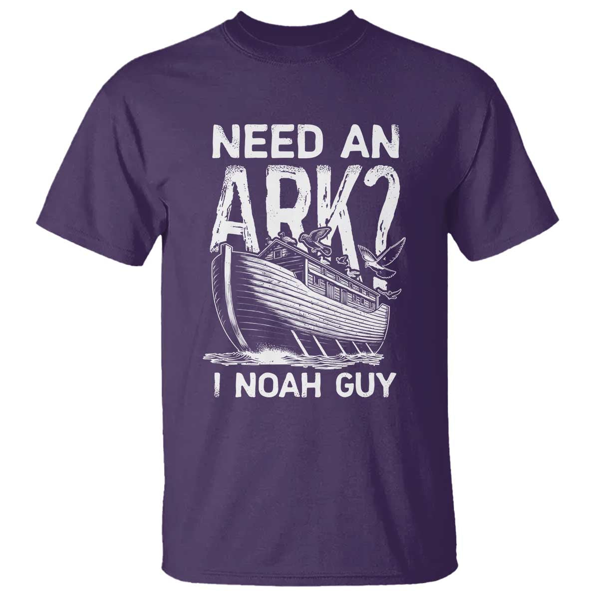 Funny Need An Ark I Noah Guy T Shirt Christian Pun
