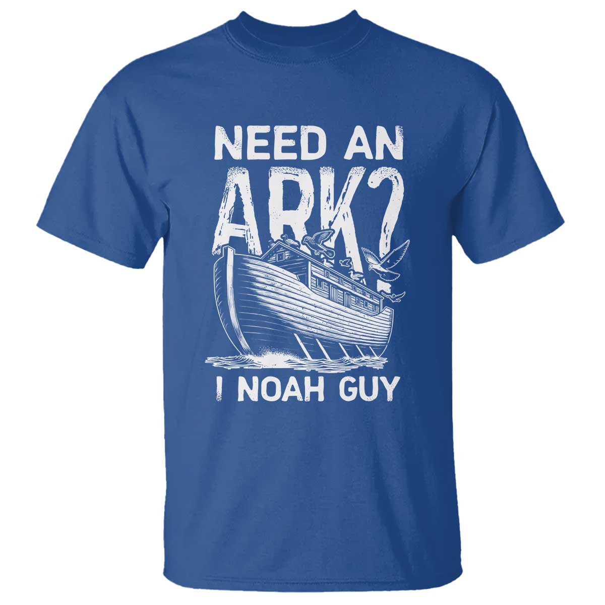 Funny Need An Ark I Noah Guy T Shirt Christian Pun