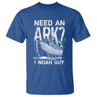 Funny Need An Ark I Noah Guy T Shirt Christian Pun