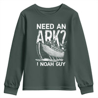 Funny Need An Ark I Noah Guy Youth Sweatshirt Christian Pun