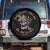 Eastern Orthodox Christian Spare Tire Cover Resist Tyranny Obey God Do Not Comply Skull