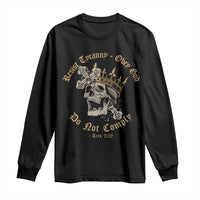 Eastern Orthodox Christian Long Sleeve Shirt Resist Tyranny Obey God Do Not Comply Skull