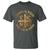 Orthodox Easter Christian T Shirt Christ Is Risen He Is Risen Greek NIKA Cross