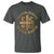 Orthodox Easter Christian T Shirt Christ Is Risen Truly He Is Risen NIKA Cross