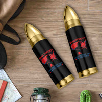 Iran Forgot Our President Has 34 Felonies Bullet Tumbler Vintage USA Red Wave Map