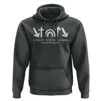 Christian Easter Hoodie He Came He Died He Rose He Ascended And He Is Coming Back