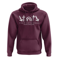 Christian Easter Hoodie He Came He Died He Rose He Ascended And He Is Coming Back