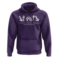 Christian Easter Hoodie He Came He Died He Rose He Ascended And He Is Coming Back