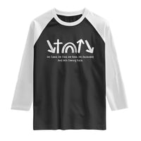 Christian Easter Raglan Shirt He Came He Died He Rose He Ascended And He Is Coming Back
