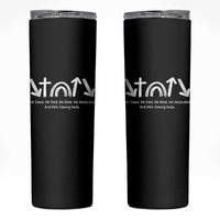 Christian Easter Skinny Tumbler He Came He Died He Rose He Ascended And He Is Coming Back