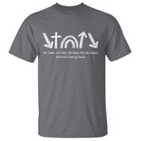 Christian Easter T Shirt He Came He Died He Rose He Ascended And He Is Coming Back