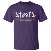 Christian Easter T Shirt He Came He Died He Rose He Ascended And He Is Coming Back
