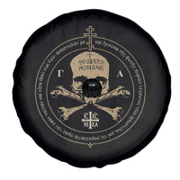 Eastern Orthodox Cross Skull IC XC Nika Jesus Church Spare Tire Cover