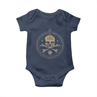 Eastern Orthodox Cross Skull IC XC Nika Jesus Church Baby Onesie