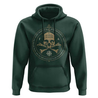 Eastern Orthodox Cross Skull IC XC Nika Jesus Church Hoodie