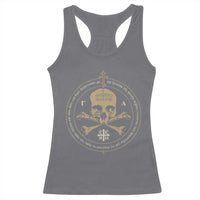 Eastern Orthodox Cross Skull IC XC Nika Jesus Church Racerback Tank Top