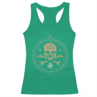 Eastern Orthodox Cross Skull IC XC Nika Jesus Church Racerback Tank Top