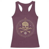 Eastern Orthodox Cross Skull IC XC Nika Jesus Church Racerback Tank Top