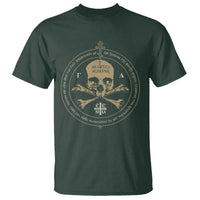 Eastern Orthodox Cross Skull IC XC Nika Jesus Church T Shirt
