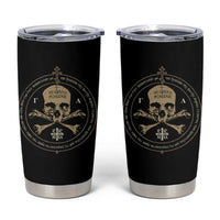 Eastern Orthodox Cross Skull IC XC Nika Jesus Church Tumbler Cup