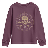 Eastern Orthodox Cross Skull IC XC Nika Jesus Church Youth Sweatshirt