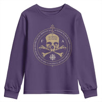 Eastern Orthodox Cross Skull IC XC Nika Jesus Church Youth Sweatshirt