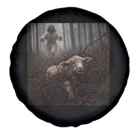 Christian Biblical Parable Of Lost Sheep Scene Spare Tire Cover Funny Photo